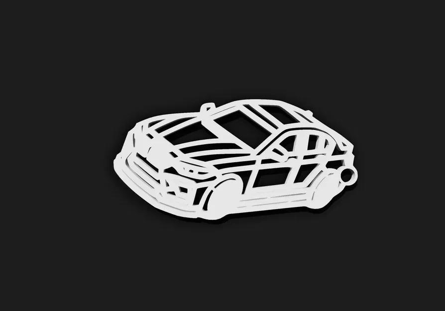 Móc khóa xe thể thao - Image 1