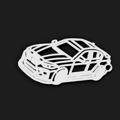 Móc khóa xe thể thao