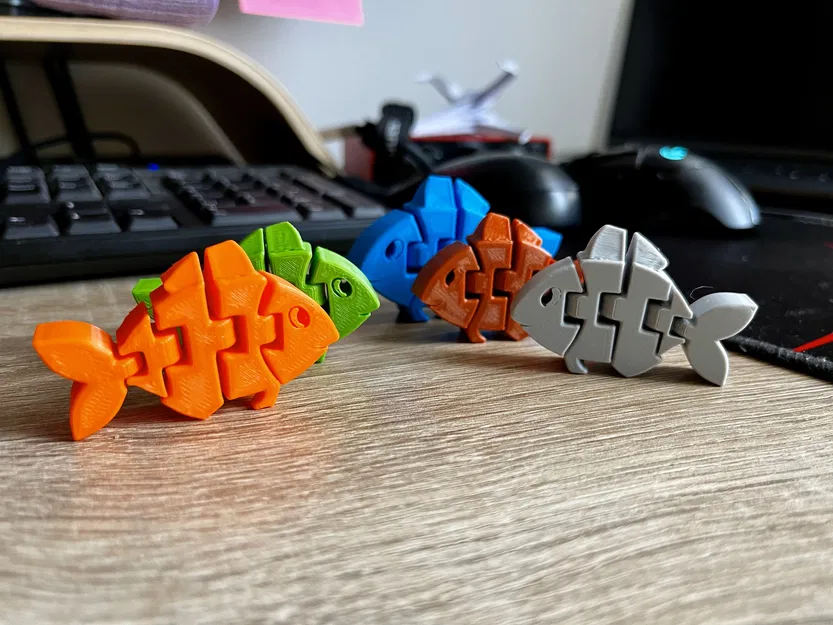 Cá Bể 3D Flexi Fish - Đồ Chơi Sáng Tạo, Vui Nhộn - Image 1