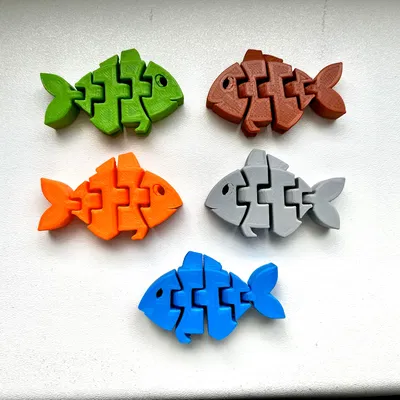 Cá Bể 3D Flexi Fish - Đồ Chơi Sáng Tạo, Vui Nhộn