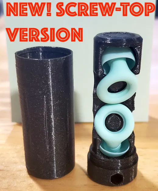 Hộp đựng Loop Earplugs nắp vặn (Screw-Top Lid Case) - Image 1