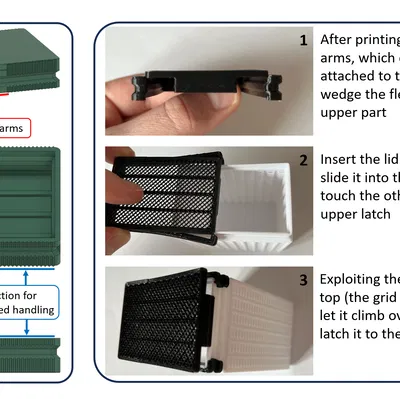 Hộp Silica Gel dạng lăng trụ (Vase Mode) – In siêu nhanh