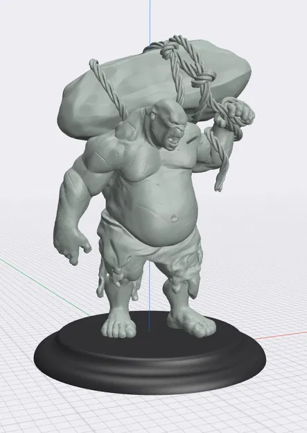 Mô Hình Ogre Vác Đá Khổng Lồ - Dân Fantasy Không Thể Bỏ Lỡ - Image 2