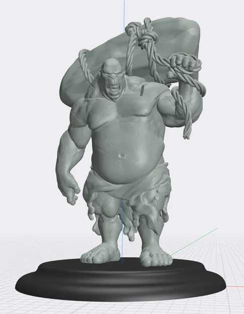 Mô Hình Ogre Vác Đá Khổng Lồ - Dân Fantasy Không Thể Bỏ Lỡ - Image 4