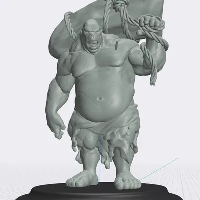 Mô Hình Ogre Vác Đá Khổng Lồ - Dân Fantasy Không Thể Bỏ Lỡ