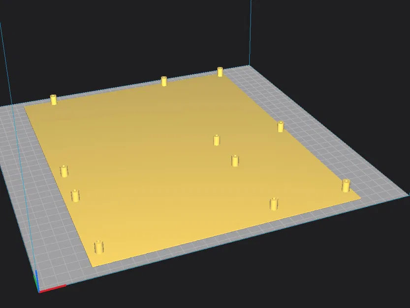 Tấm Standoff Mainboard Universal cho Open Air PC Bench (ATX/ITX) - Image 1