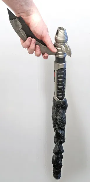 Maul's Lightsaber (Rebels) kèm gậy chống – file STL - Image 4