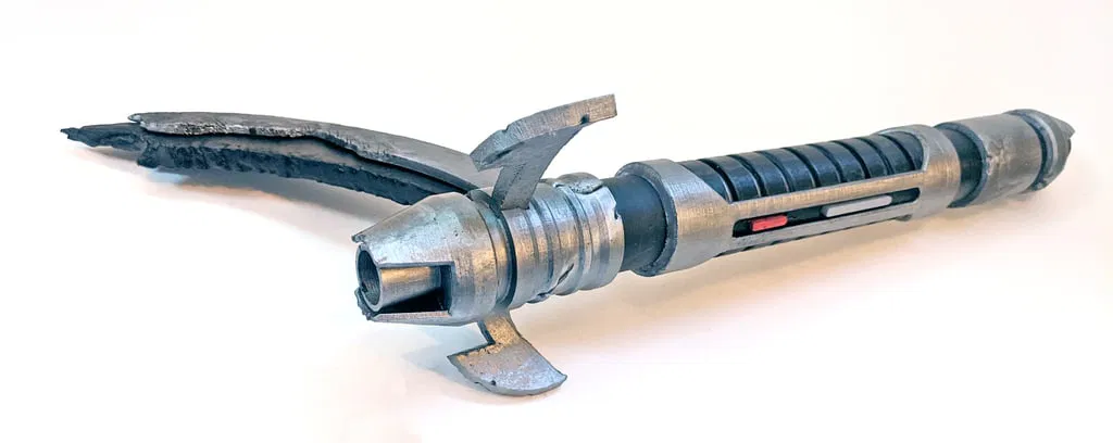 Maul's Lightsaber (Rebels) kèm gậy chống – file STL - Image 9
