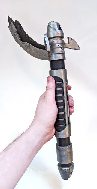Maul's Lightsaber (Rebels) kèm gậy chống – file STL - Image 11