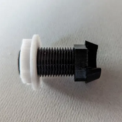 Bushing & nut tay gạt xả bồn cầu Kohler (ren ngược)