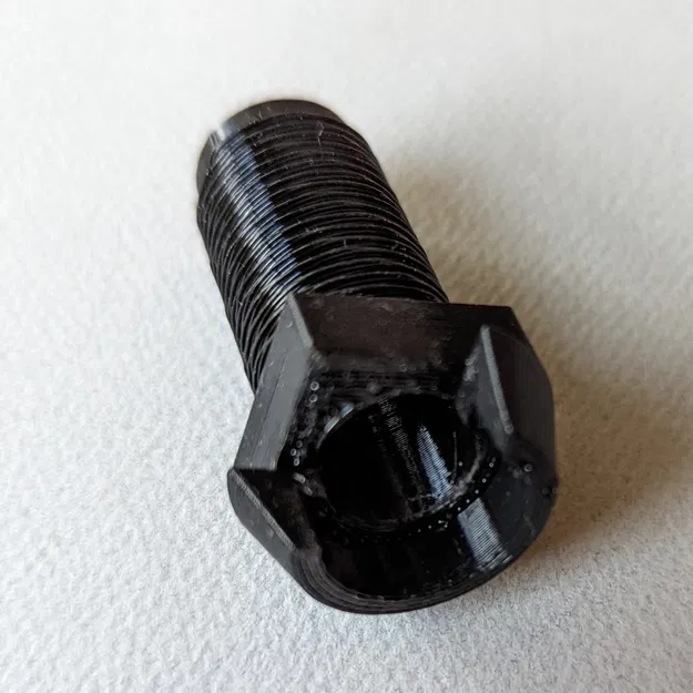 Bushing & nut tay gạt xả bồn cầu Kohler (ren ngược) - Image 2