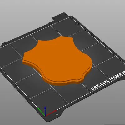 Tấm Biển Gắn Tường Trang Trí Hình Khiên