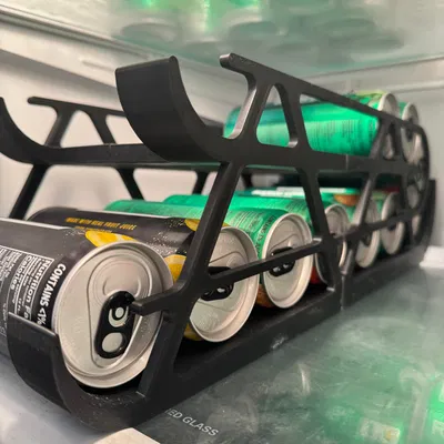 Khay trượt nhả lon (12 lon skinny) - Can Dispenser