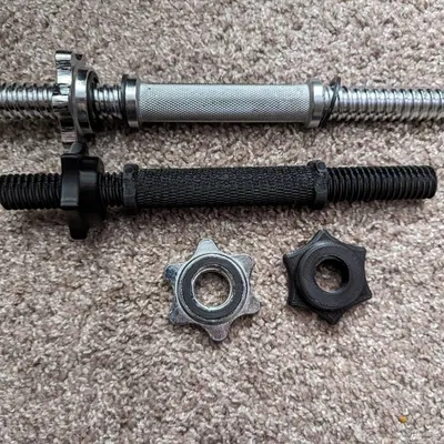 Tạ tay (Dumbbell) và ê-cu (Nut)