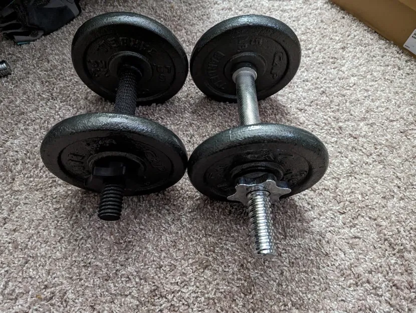 Tạ tay (Dumbbell) và ê-cu (Nut) - Image 3