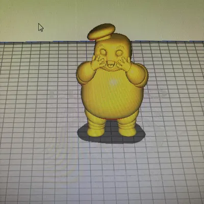 Mô Hình Mini Stay Puft Bất Ngờ 3D - Đồ Trang Trí Độc Đáo