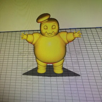 Mô Hình Stay Puft Mini 1 In 3D Đáng Yêu