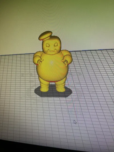 Mô Hình 3D Mini Stay Puft Dễ Thương - Trang Trí Độc Đáo - Image 1