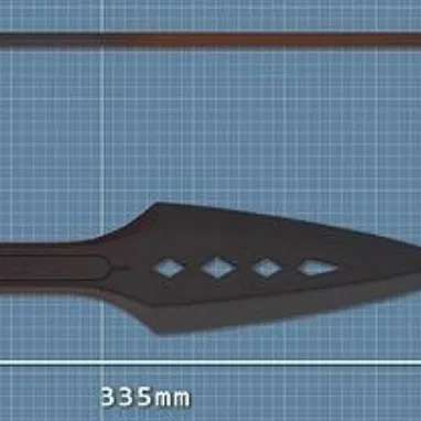 Mô Hình Dao Găm Wraith Kunai 3D - Đồ Chơi/Cosplay Apex Legends