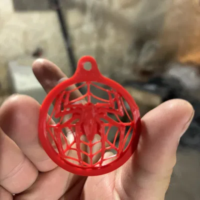 Móc Khóa Người Nhện 3D - Phụ Kiện Độc Đáo Cho Fan