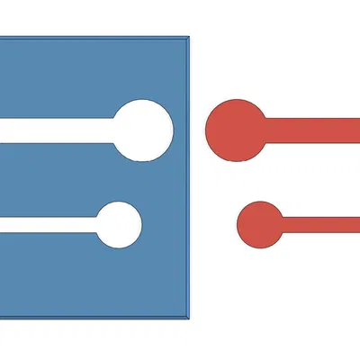 Mẫu Router Dạng Tạ (Barbell Router Template)