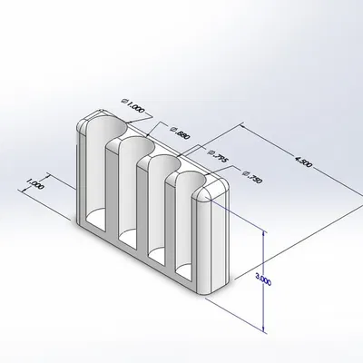 Khay/Organizer Đựng Xu US (US Coin Holder/Organizer)