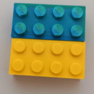 Tái Tạo Viên Gạch Lego 2x4 Bằng Máy In 3D