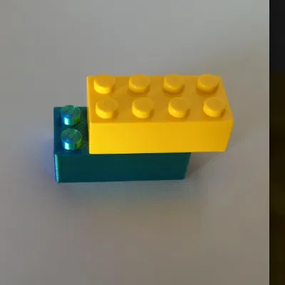 Tái Tạo Viên Gạch Lego 2x4 Bằng Máy In 3D