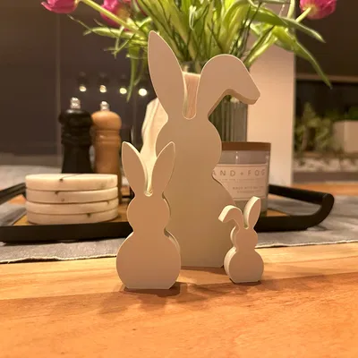 Easter Bunnies – Thỏ Phục Sinh đơn giản (2 biến thể tai)