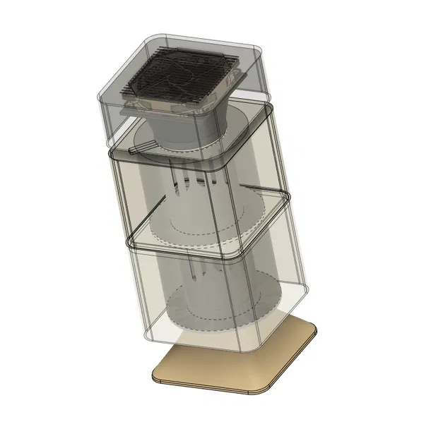 Air Purifier v2 – Máy lọc không khí in 3D - Image 1