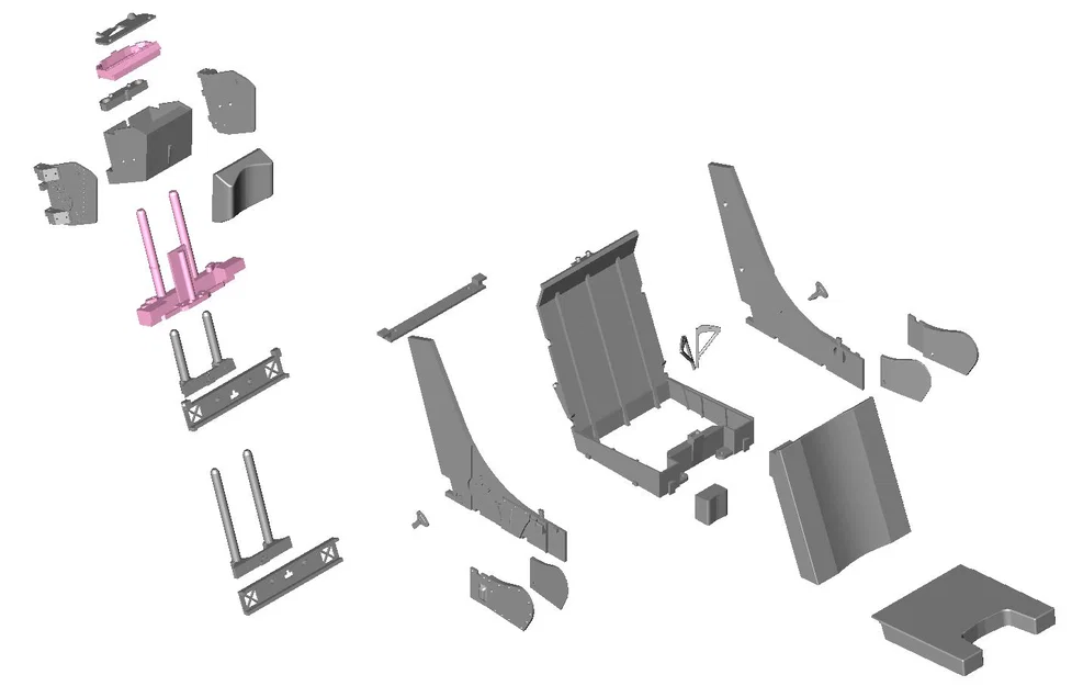 Ghế phóng (ejection-seat) tỉ lệ linh hoạt cho máy bay L-39 Albatros - Image 2