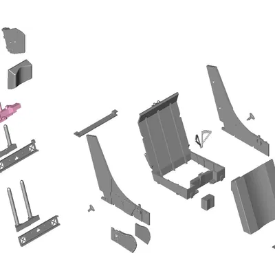 Ghế phóng (ejection-seat) tỉ lệ linh hoạt cho máy bay L-39 Albatros