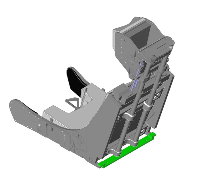 Ghế phóng (ejection-seat) tỉ lệ linh hoạt cho máy bay L-39 Albatros - Image 3