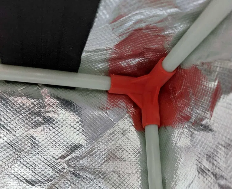 Đầu nối góc cho khung enclosure Ender (Ender enclosure corner connector) - Image 1