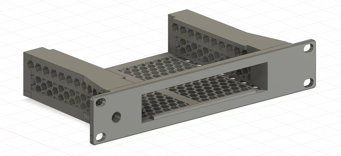 Kệ rack 10 inch cho UniFi Cloud Gateway Ultra (UniFi Cloud Gateway Ultra 10inch rack shelf) - Image 1