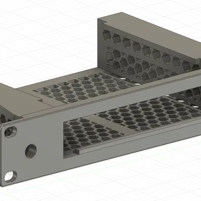 Kệ rack 10 inch cho UniFi Cloud Gateway Ultra (UniFi Cloud Gateway Ultra 10inch rack shelf)