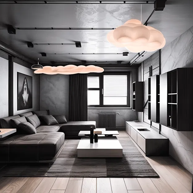 Cloud Lightning - Đèn hình đám mây - Image 4