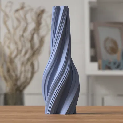 Bình Hoa Xoắn Hiện Đại (Twisted Vase)