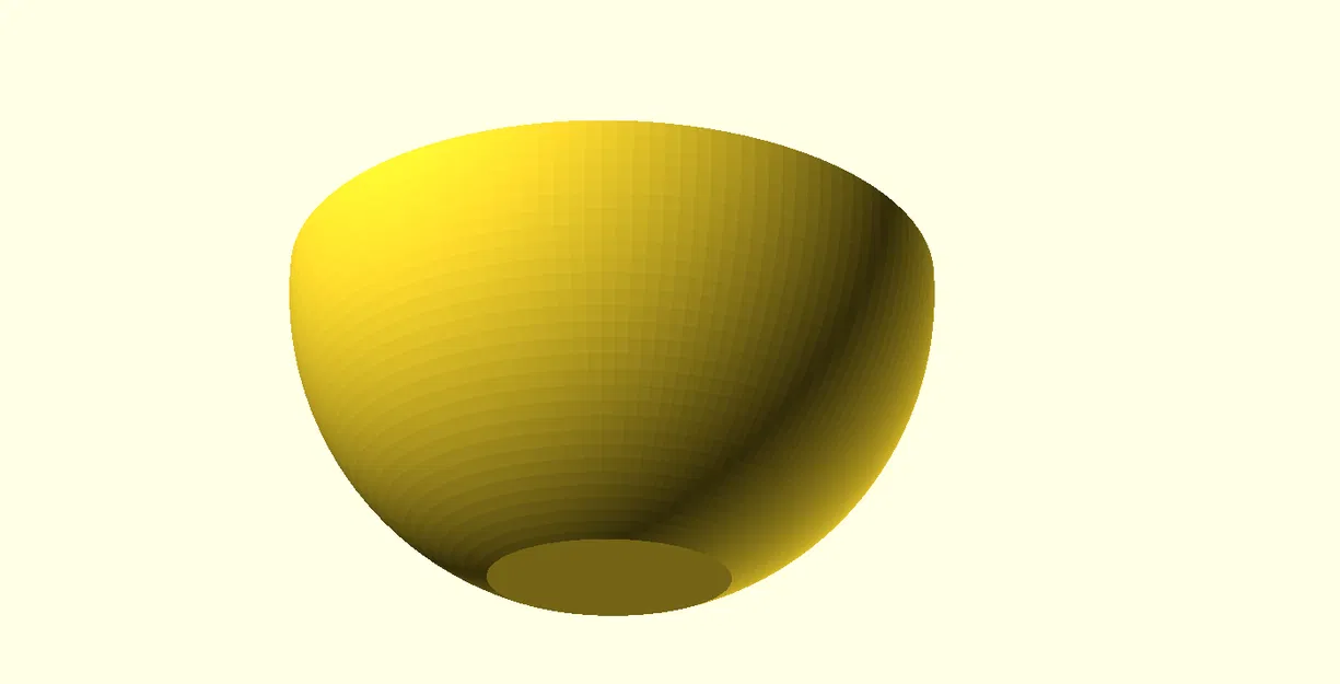 Tô (Bowl) parametric bằng Python & OpenSCAD - Image 3
