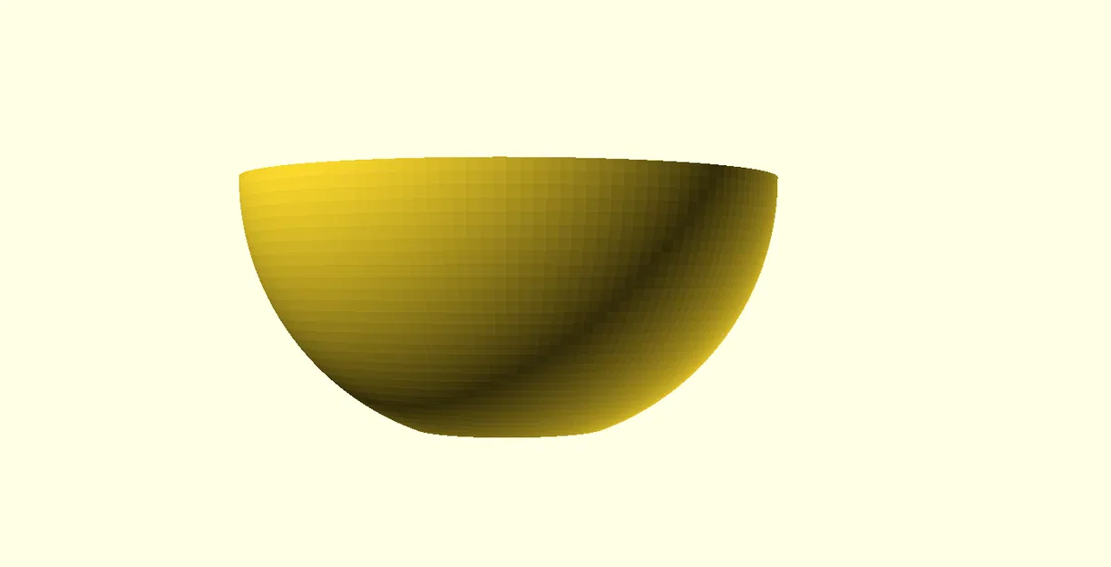 Tô (Bowl) parametric bằng Python & OpenSCAD - Image 4