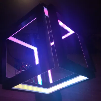 Led Cube | Đèn Infinity Cube LED RGB WS2812B