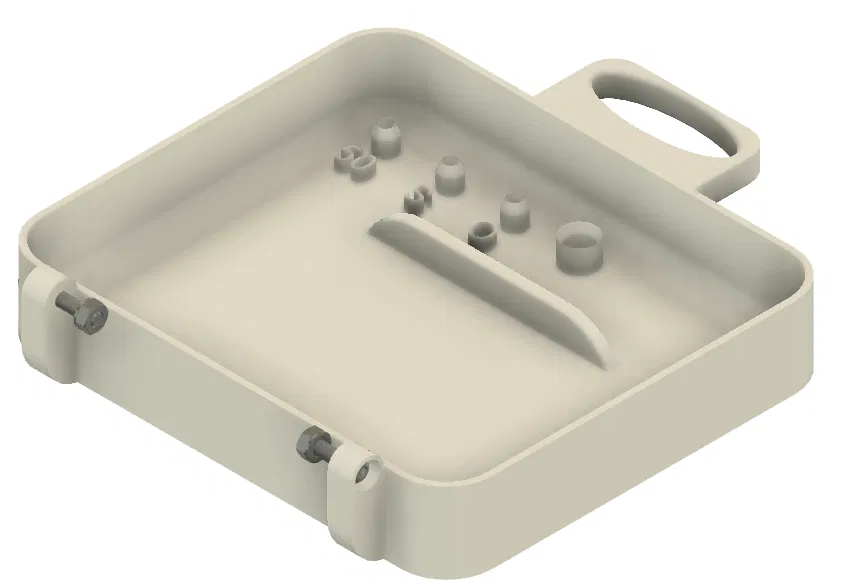 Vali đựng Nano VNA đơn giản (Briefcase) kèm khe giữ Calibration slug - Image 11