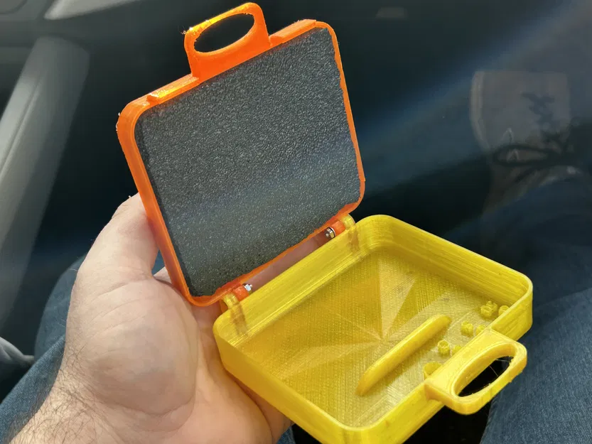 Vali đựng Nano VNA đơn giản (Briefcase) kèm khe giữ Calibration slug - Image 15