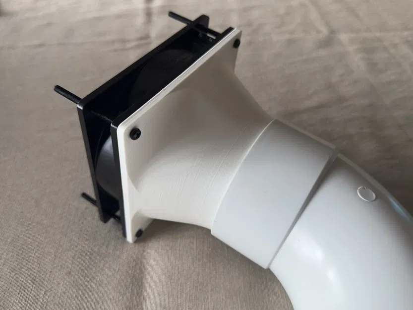 Ống Nối Quạt 120mm Ra Ống PVC 3 Inch Tiện Lợi - Image 3