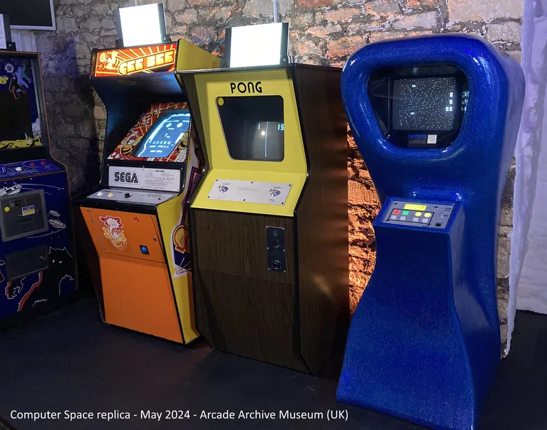 Replica máy Arcade Computer Space 1971 – Cabinet kích thước đầy đủ - Image 1