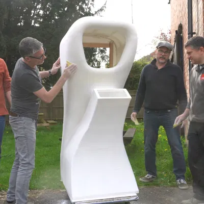 Replica máy Arcade Computer Space 1971 – Cabinet kích thước đầy đủ