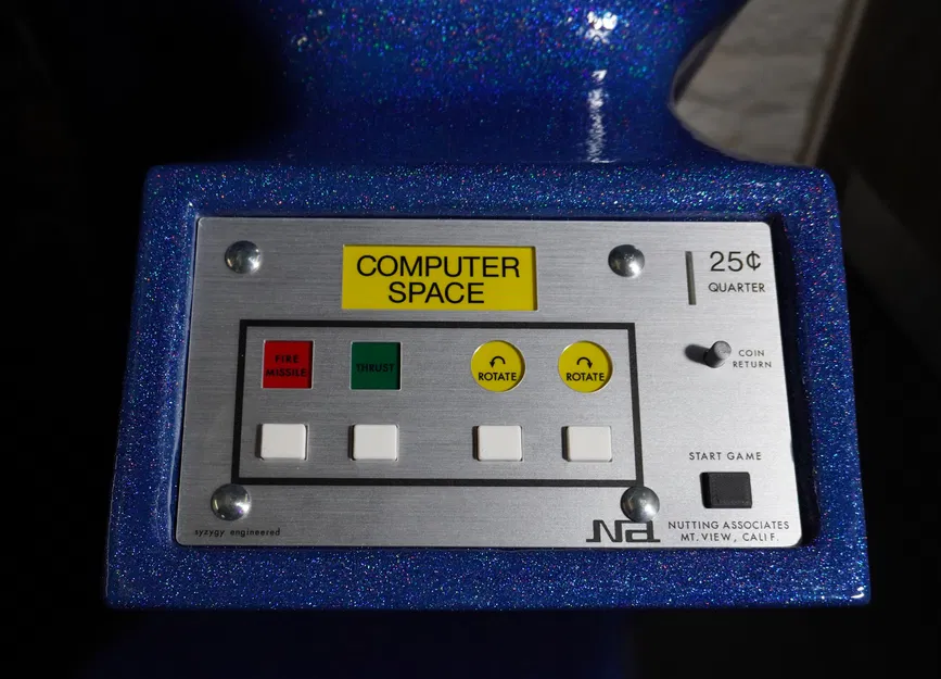 Replica máy Arcade Computer Space 1971 – Cabinet kích thước đầy đủ - Image 16