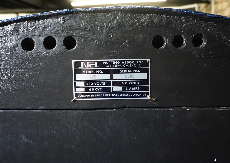 Replica máy Arcade Computer Space 1971 – Cabinet kích thước đầy đủ - Image 24