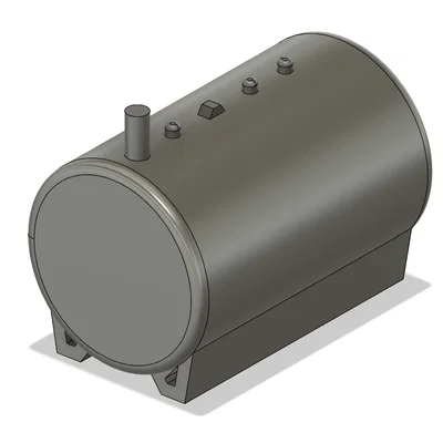 Mô hình thùng nhiên liệu 500 Gallon 1:64