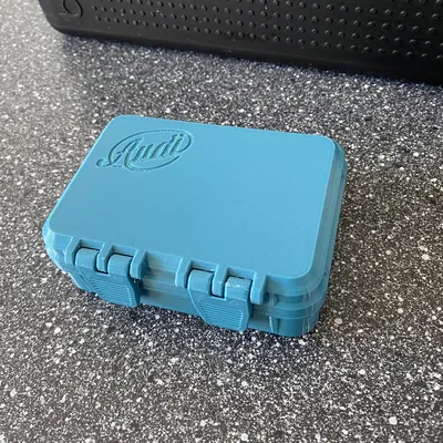 Hộp Audi chống nước, có logo Audi 1909 (Mới)